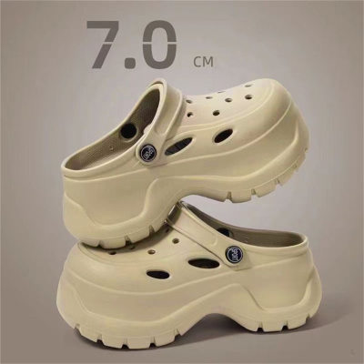 Summer hole shoes for women, outdoor sports, fashionable thick-soled, ultra-light casual versatile sandals