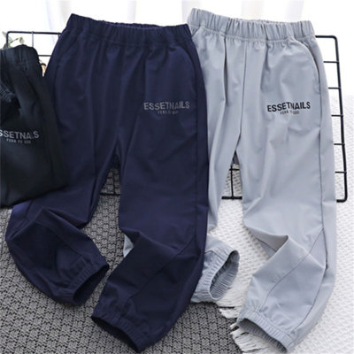 Summer boys quick-drying pants thin casual trousers children's clothing children's anti-mosquito pants fashionable all-match pants