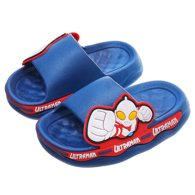 Ultraman pattern sandals for older children with non-slip soft soles
