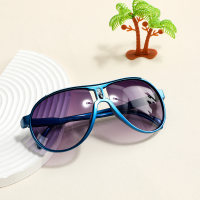 Gafas de sol de color sólido para niños  Azul