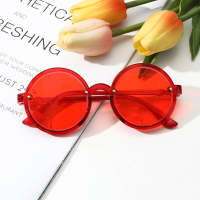 Toddler Colorful Casual Sunglasses  Red