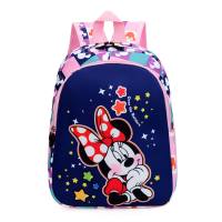Children's backpack for both boys and girls, cartoon kindergarten schoolbag  Blue