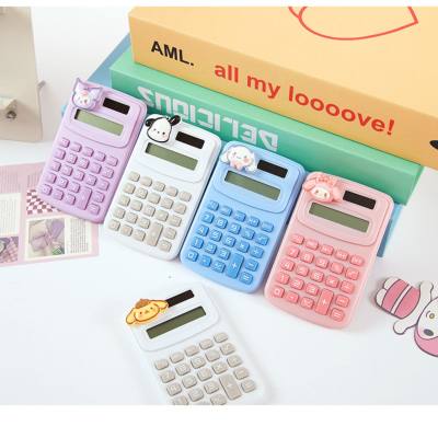 Mini calcolatrice portatile con calcolatrice simpatico cartone animato