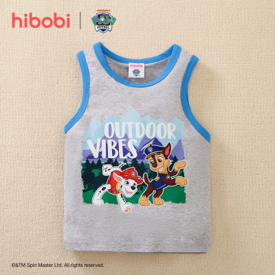 hibobi x PAW Patrol Toddler Boys Casual Printing Cotton Contrast Colored Vest/Tank