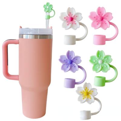Begonia series beverage milk tea straw cover 10MM straw plug cover