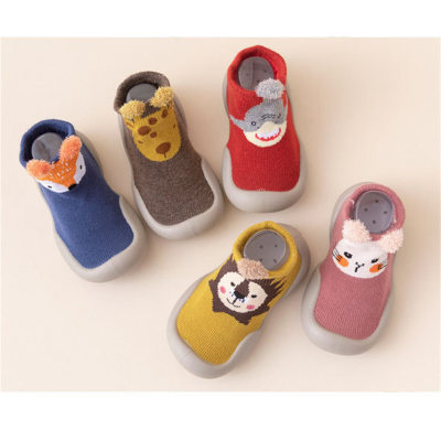 Children's cartoon pattern socks shoes toddler shoes