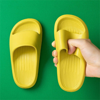 Children's solid color slippers