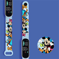Children's cute Mickey cartoon bracelet watch  Blue