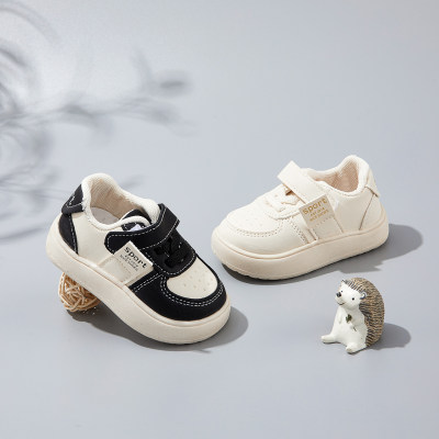Toddler Solid Color Velcro Sneakers