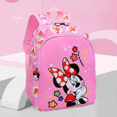 Summer new children's backpack, both men and women can reduce the burden, cartoon foreign trade kindergarten school bag