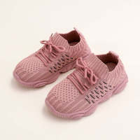 Toddler Girl Solid Color Sport Shoes  Pink