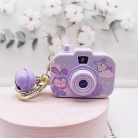 Coulomi simulation projection camera keychain children's toy  Multicolor