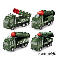 Coche de juguete extraíble para niños, mini coche de juguete extraíble, ingeniería militar  Verde