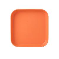 PP Solid Color Plates  Orange