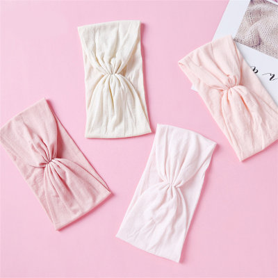 Children's Solid Color Folds Hairband