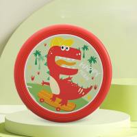 Cartoon children's soft frisbee kindergarten professional hand throwing toy pet flying saucer outdoor competitive sports  Red