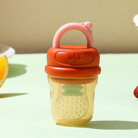 Baby Fruit Feeder Pacifier  Red
