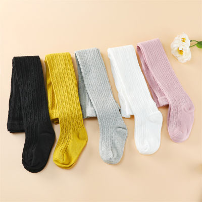 Children's solid color pantyhose