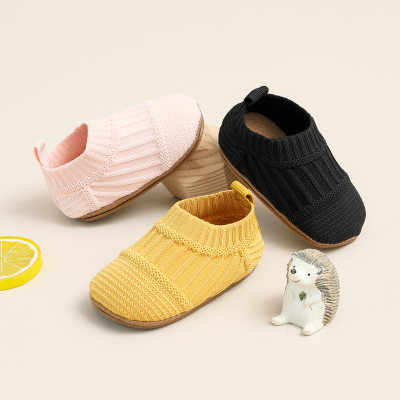 Baby Solid Color Non-slip Sock Shoes