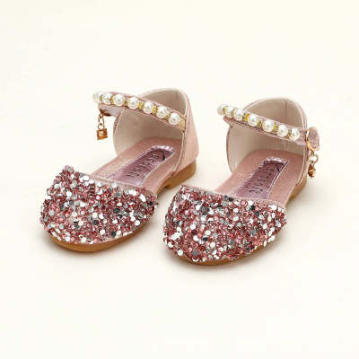 Toddler Girl Pearl Sequins Sandals
