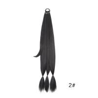Parrucca coda di cavallo femminile avvolgente estensione dei capelli coda di cavallo parrucca sintetica treccia boxe coda di cavallo  Stile 3