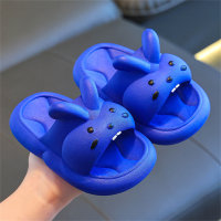 Sandalias infantiles orejas de conejo 33D  Azul