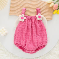 Baby sling summer thin baby triangle one-piece romper newborn clothes  Pink