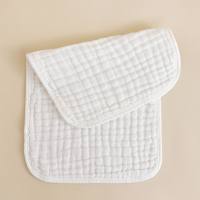 Six-layer gauze burp towel  White