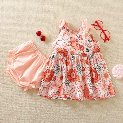 hibobi Pink Floral Dress