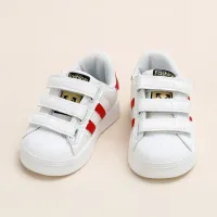 Toddler Boy Color-block Velcro Sneakers  Red