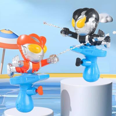 Pistola de agua de playa de verano con presión de aire Ultraman