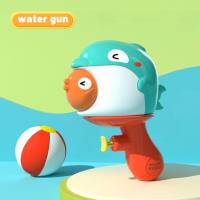 لعبة مسدس مياه للأطفال، مسدس مياه صغير على شكل حيوانات للبيع بالجملة، مسدس مياه لرذاذ البط الأصفر للأطفال، ألعاب صيفية للشاطئ على شكل ديناصور  متعدد الألوان