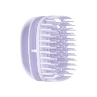 X11 Japanese-style silicone household shampoo brush, cleaning scalp massage brush, wet and dry handheld hair-grabbing shampoo comb  Purple