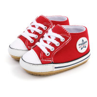 Baby Classic Casual Canvas Shoes  Red