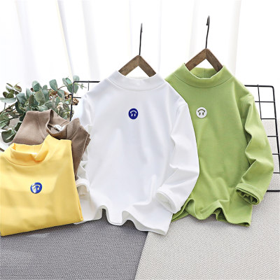 Kid Solid Color Long Sleeve T-shirt