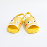 Toddler Monster Style Open Toed Sandals  Yellow