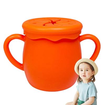 Straw Mug, Snack Cup, Baby Mug, Silicone Cup, Training Mug, Baby Mug, Spill-resistant Cup, Baby Shower Gift