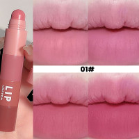 Lip color four-color matte velour multi-color lipstick pen, affordable, niche lipstick  Multicolor 2