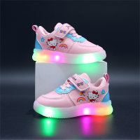 Leuchtende Hello Kitty-Sneaker für Kinder  Rosa