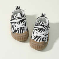 Toddler Boy Color-Block Velcro Canvas Shoes - Hibobi