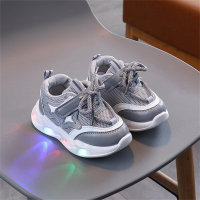 Double net versatile sports style with light for children  Gray
