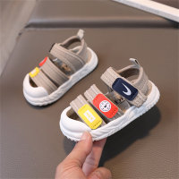 Children's anti-kick beach shoes sandals  Gray