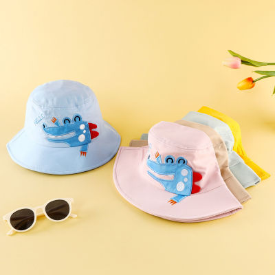 Baby Pure Cotton Crocodile Pattern Bucket Hat