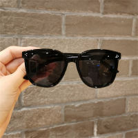 Children's Solid Color Sunglasses  Black