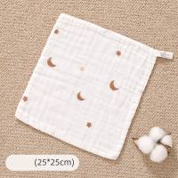 Bavaglini neonato in cotone super morbido piccolo asciugamano quadrato asciugamano speciale per il viso, prodotti per bambini, asciugamano in garza  Multicolore