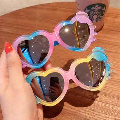 Children's Heart Colored Sunglasses
