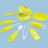 9pcs Dentist Toy Set  Yellow
