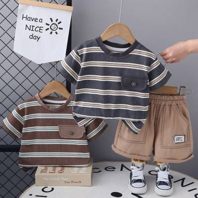 Children's short-sleeved suits boys' T-shirts baby summer children's clothing girls' shorts baby clothes summer clothes