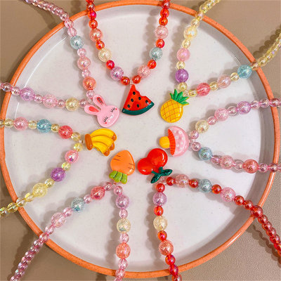 5 pcs Girls' Fruit Style Jewelry Set