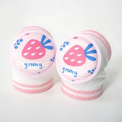 Cute children's knee pads summer knitted breathable baby toddler crawling knee pads baby anti-fall elbow pads